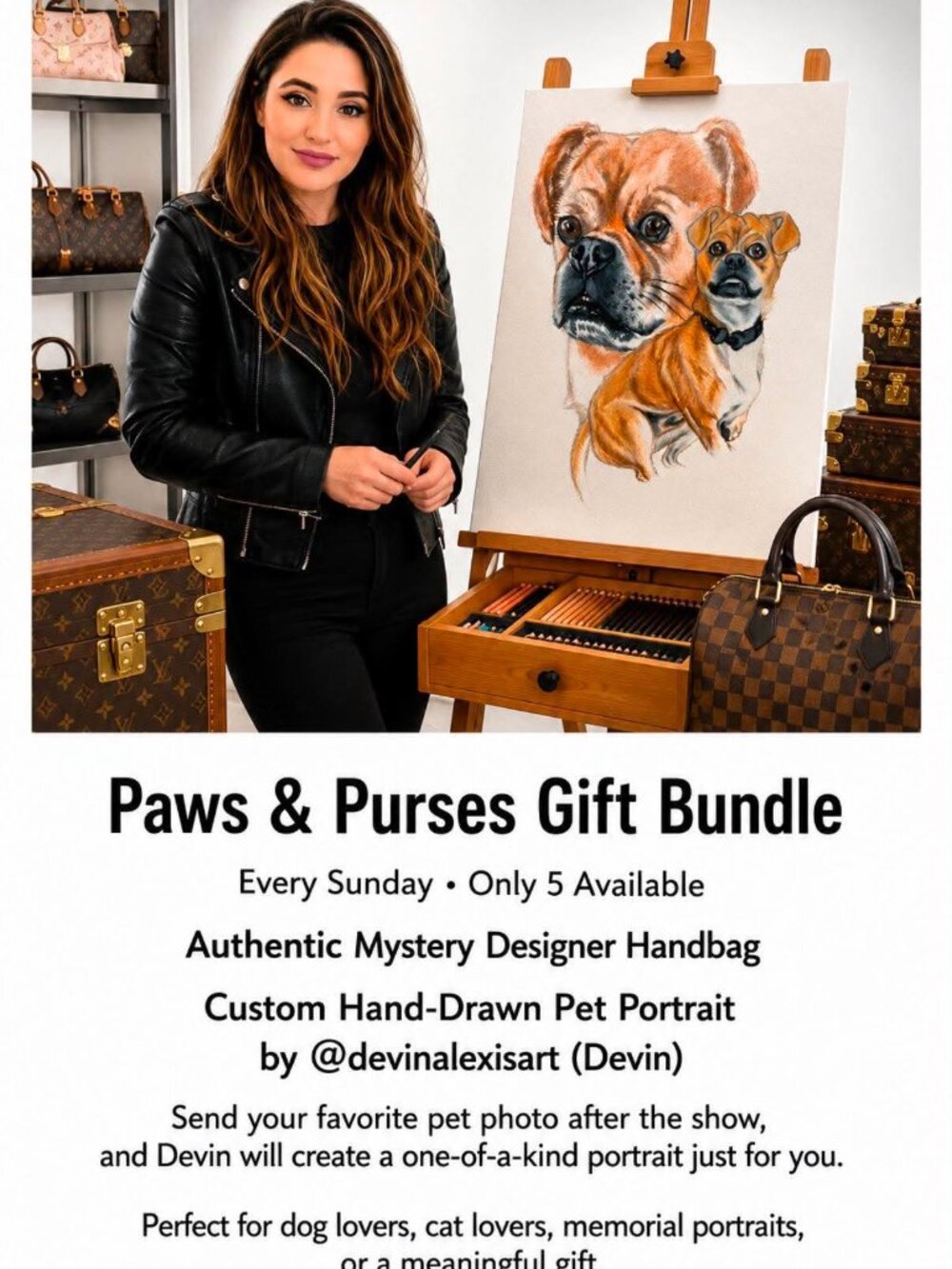 Paws & Purses Gift Bundle - Assorted Dog Collection - Picture 2 of 3